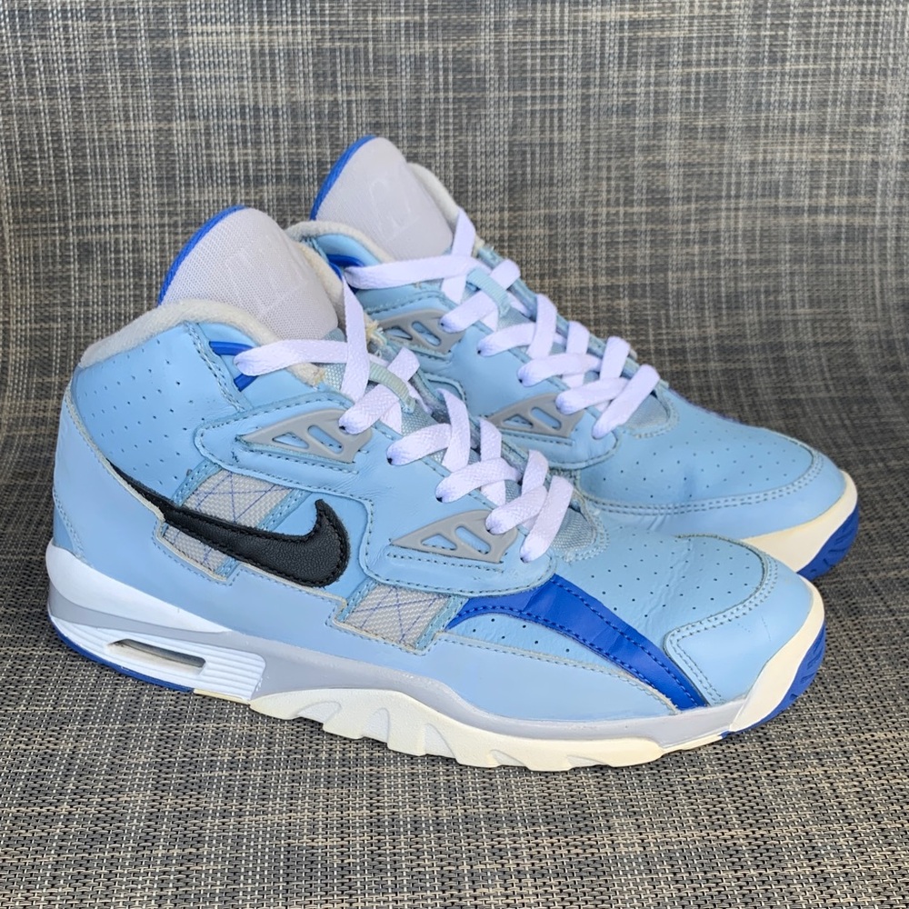 Nike Kids Air Trainer SC GS 'Kansas City Royals' High Sneakers Youth size 6